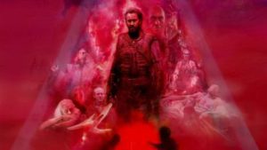Nicolas Cage takes a chainsaw to ’80s action cheese in the heavy-metal fantasia of Mandy